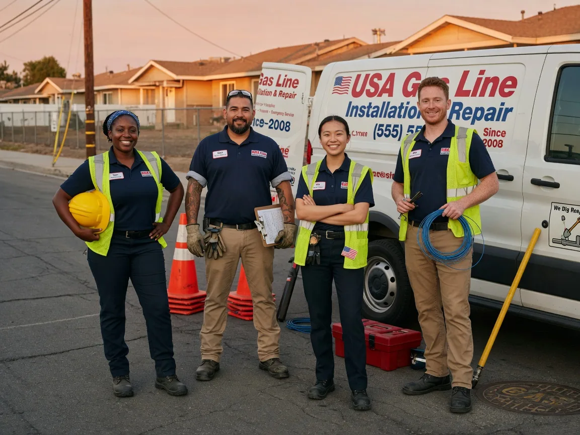 Gas Line Installation company in Tuppers Plains, OH